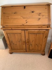 pine writing bureau - Antique Stain