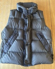 Stone Island Opaque Nylon Tela Puffer Gilet - Large