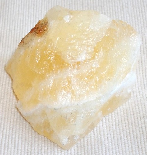 Natural block raw citrine - of,