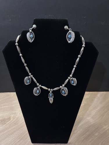 Vtg navajo turquoise silver - vtg, &