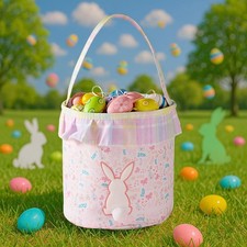 Easter Basket with Pom-Pom