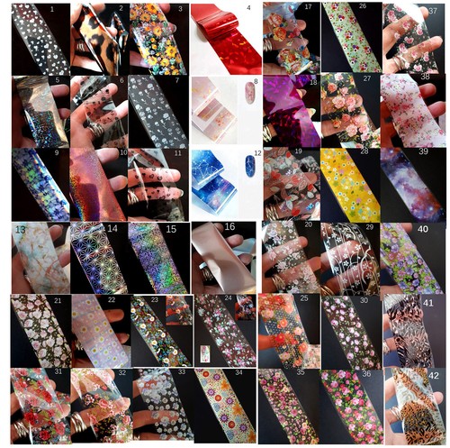 Nail transfer foil - nail,