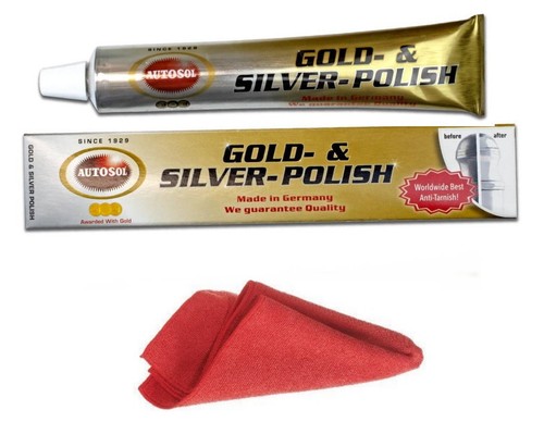 Autosol gold and silver polish - gold,