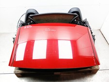 MERCEDES SLK R172 COMPLETE ROOF TOP WITH GLASS IN RED FIRE OPAL 590 2012
