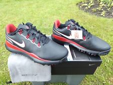 Original Nike Tiger Woods 2013 Golf Shoes Size 10 Black/Red  Brand New With Bag