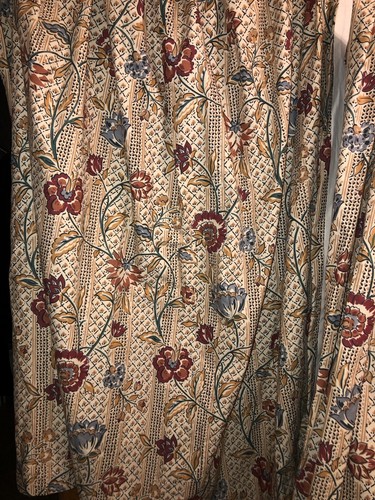 Pair curtains cream - curtains, collier