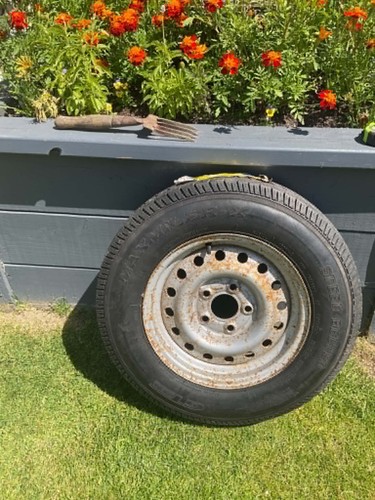 Steel caravan wheel - wheel,