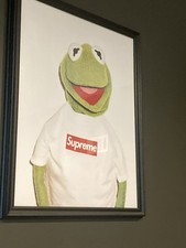 Supreme Kermit The Frog Poster
