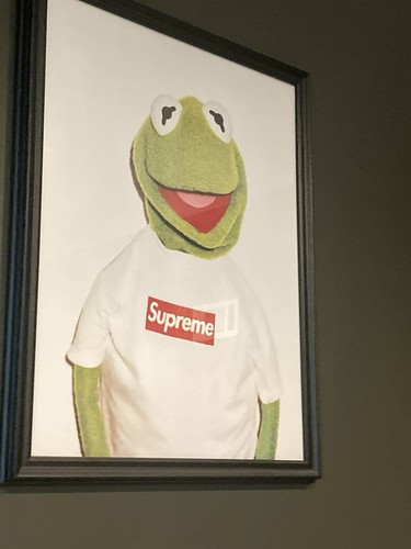 Supreme kermit the - kermit, frog