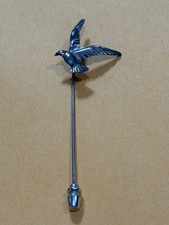 VTG Flying bird stick hat pin