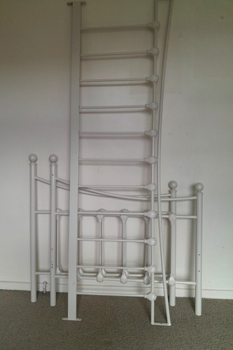 Daybed white metal - white, frame