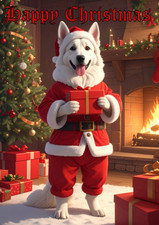 WHITE GERMAN SHEPHERD