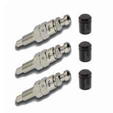 3x stahlbus bleeder screw with