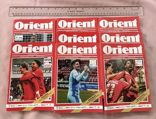 Leyton orient programmes - orient, 8