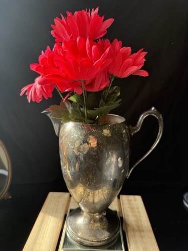Vintage silver plated water - silver,