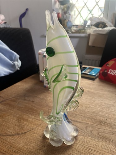 Vintage murano glass fish - vintage,