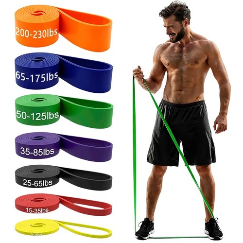 Resistance bands pull heavy - resistance,