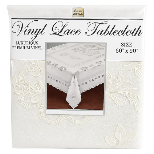 Vinyl crochet lace - vinyl, tablecloth