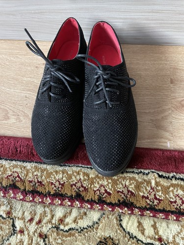 Ladies shoes black real - ladies,