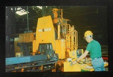 1970s Wagner Cold Saw Cutting Steel I-Beam Morris Wheeler & Co. Philadelphia PA