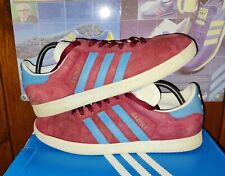 adidas gazelle size 9 claret and blue from 2006 very rare 