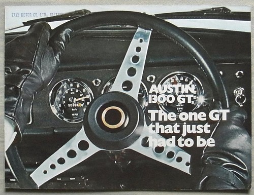Austin 1300 car sales - 1300, gt