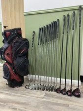 FULL SET OF MENS WILSON DEEP RED GOLF CLUBS RIGHT HANDED