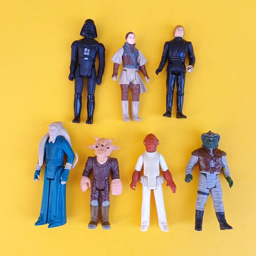 Vintage star wars figures - figures, x7
