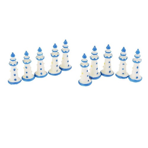 White miniature resin - white,
