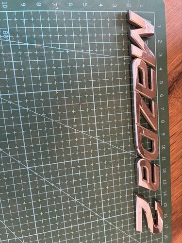 Mazda tailgate badge - badge,