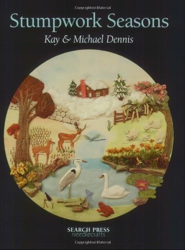 Stumpwork seasons kay - stumpwork, seasons,kay