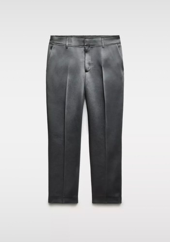 Zara silk womens dark - dark, grey