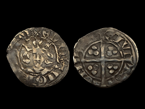 Edward iii penny third coinage - iii,