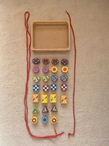 Melissa and doug wooden lacing - doug,