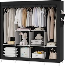 Wardrobe fabric cabinet