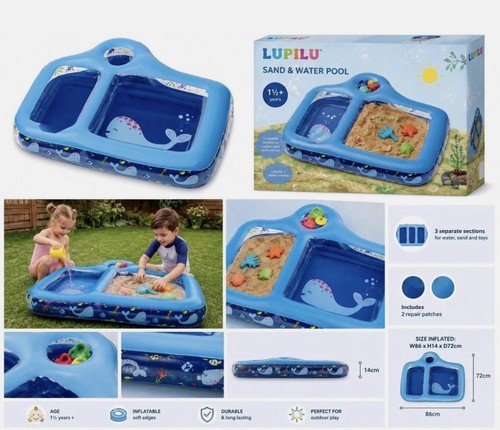 Lupilu kids sand water pool - kids,