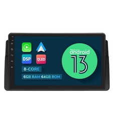 Android 13 8Core 6+64G Car Radio Stereo GPS CarPlay for BMW 3 Series E46 320 323
