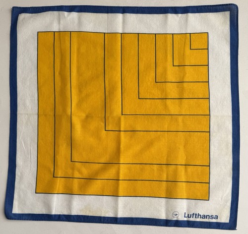 Vintage lufthansa scarf - vintage,