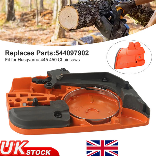 Chain brake clutch side - brake,