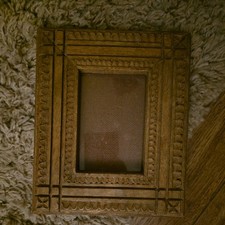 Antique Imperial Wooden Photo