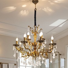 Vintage Bronze Crystal