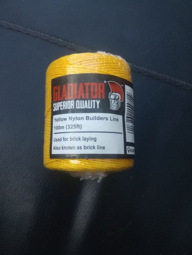 100m gladiator yellow nylon - gladiator,