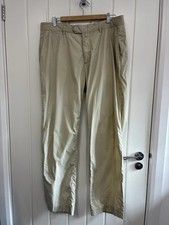 Aquascutum Golf Trousers Tech Beige Size 36 Waist