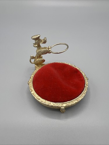 Poodle pin cushion - pin, vintage