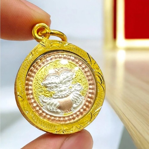 Thai rahu amulet gold - rahu, 3k