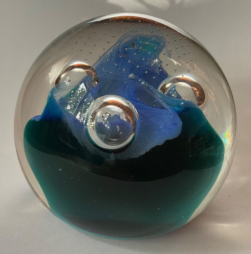 Caithness signed paperweight - caithness,