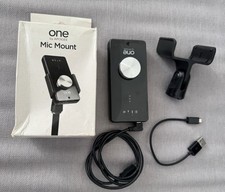 Apogee One Audio Interface Amp with USB Cable and Apogee ONE Mic Mount Bundle