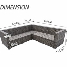 Rattan Sofa Garden Furniture