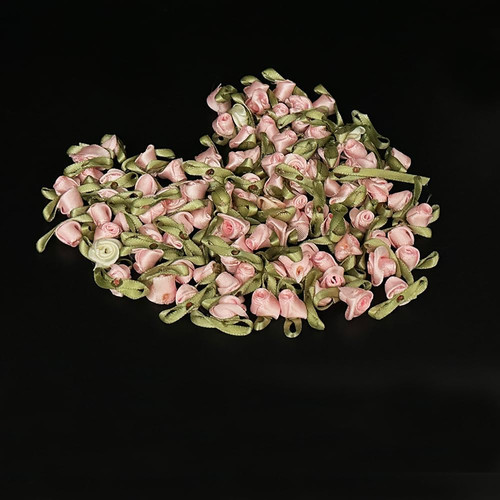 100pcs pink mini ribbon - 100pcs,