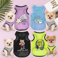 Summer Dog Clothes Breathable